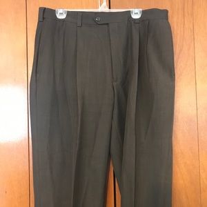 Haggar Coffee Brown Dress Pants